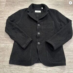 Buck Mason - Chore Coat Blazer - Extra Small Black - Merino Wool